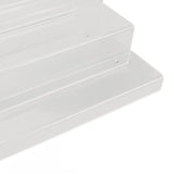 3 Tiers Bar Bottle Rack Clear Acrylic Display Risers Liquor Bottle Stand for Cupcake Collectibles V1294-YM0901-3117240279611
