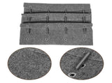 3Pcs Grey Non Slip Rv Step Mats Camper Stair Covers Wide Rug Protection Outdoor V1370-AZ4-20968