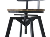 Levede 4x Bar Stool Industrial Adjustable BR1058-1X4