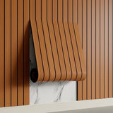 2 Pack Peel and Stick Oak Wood Slat Feature Panels 300x40cm Each DIY TV Headboard PVC Decor V1188-ZXY-131-791