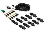10m Irrigation Atomizing Kit Adjustable Copper Nozzle 8/11 Hose Set for Garden Greenhouse V1294-YM0901-3111210153911