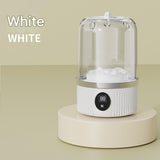 White Travel-Friendly Mini Washing Machine - USB Powered, Automatic, for Small Loads V888-ELOSUNG31130