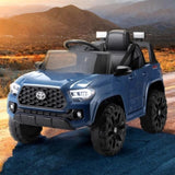 Kids Electric Ride On Car Toyota Tacoma Off Road Jeep Toy Cars Remote 12V Blue RCAR-LS-TOYO-BU