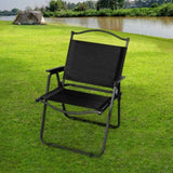 Levede Camping Chair Folding Outdoor OD1043-BK