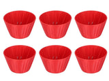 6Pcs Lampshade Modern Fabric Table Lamp Cover for Crystal Chandelier Wall Light Red V1294-YM0718-3119200177711