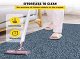 Gray Marine Carpet 6 ft x 36 ft, Boat Carpet Rugs, Indoor Outdoor Rugs for Patio Deck Anti-Slide TPR V952-JZXWDTHS1.8X11M01V0