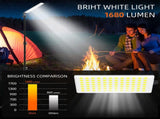 1.8m Telescopic Black Tripod LED Work Light for Camping and Outdoor Use LSB-59156