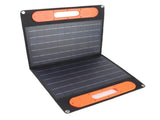 60W 18V Portable Solar Panel Kit Dual USB Port Monocrystalline Folding Solar Charger with Support V1294-YM0901-3111240089311