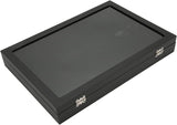Pin Display, 9.4 X 13.8in Collection Holder Dustproof Enamel Display Box Jewelry Medals Storage Case V1259-DP01-A-811