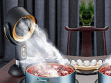 Portable Smoke Purifier Fan Removes Odors Dust Smoke for Cooking and Camping BBQ -BlackGold V1263-JX-7633-1