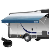 VEVOR RV Awning Fabric Replacement, 3.72m Fabric Length for 3.96mAwning, Heavy Duty 3-Ply 16oz PVC V952-FCZYPML13YC0JJS9NV0