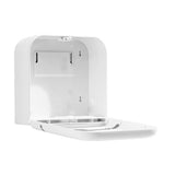Hand Paper Dispenser Holds 200 Sheets Wall Mounted Paper Towel Dispenser with Lock Key Clear View V1294-YM0901-3112250035311