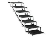 Pawz Dog Ramp Pet Stair Car Suv Travel Step Foldable PT1281-7-BK