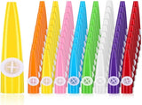 72 Pcs 8 Colors Plastic Kazoos Bulk Kazoo Musical Instruments for Party Favors Music Classroom and V1259-DP01-A-1187