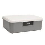 Password Storage Box 16L Capacity Compartment Design File Storage Case Document Organizer with V1294-YM0901-3117240201411