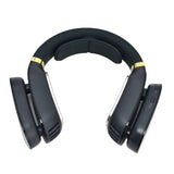 LED Neck Fan Hands Free Bladeless Fan with Heating and Cooling Function Low Noise Dual 3 Speeds for V1294-YM0710-3113210191111