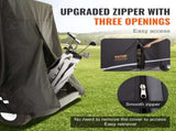 4 Passenger Golf Cart Cover, 600D Polyester Full Cover, Universal Fits for Most Brand Club Car V952-QFBSGEFCZGMD5CKQGV0