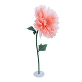 Large Artificial Flower Iron PVC Organza Faux Peony Flower Decoration Wedding Arrangements for Party V1294-YM0901-3115240037511