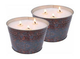 Citronella Candles, Outdoor Large 20oz, Long Burning 100 Hours, 3 Wick Patio & Garden, Perfect V1192-AZ-W-24586