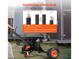 Trailer Dolly, 1500lbs Tongue Weight Capacity, 2 in 1 Trailer Mover with 2 in Ball, 16 in Pneumatic V952-LYSDQYC1500LJYV2YV0
