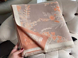 Bohemian-style Faux Cashmere Shawl Scarf, Soft, Warm, and Stylish for Autumn and Winter V1232-PSWJ004