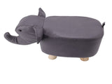 Animal Footstools Elephant Shaped Slip Resistant Silent Comfortable Stable Multi Purpose Cute Stool V1294-YM0703-3116230004112