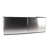 4 Sided Oil Splatter Guard Stainless Steel Heat Insulation Splashing Proof Screen for Kitchen V1294-YM0901-3118240221112