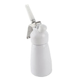 250mL Portable Red Aluminum Whipped Dessert Cream Butter Dispenser Whipper Foam Maker White V1294-YM0901-JY12480-02