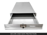 Under Tray Tool Box Trundle Drawer 1500 mm UTE Drawer Dual Extra Cab Toolbox V379-TRNDLBOX001505