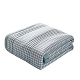 Summer Cooler Comforter, Soft and Airy Lightweight Quilt, Breathable Cotton and Polyester Blend, V1369-AZ3-W-10113