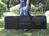 61 Key Keyboard Carry Bag Oxford Cloth Portable Padded Keyboard Case Waterproof with Handle Strap V1366-AZ2-W-15644