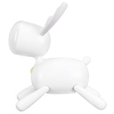 LED Night Light Cartoon Deer-Shaped Table Lamp 1200mAh USB Charging Bedroom DecorationWhite V1294-YM0721-3119210002011