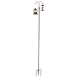Double Shepherds for Outdoor, 8 Pack 2730 mm Heavy Duty Bird Feeder Pole, 19 mm Thick Garden V952-WNGJSMYRGG10OUELN001V0