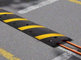 1830MM Rubber Speed Bump, 2 Pack, 2 Channel Heavy Duty Traffic Speed Hump, 9,979 kg/Axle Load V952-JSDDLBHPDZK2UP77S001V0