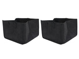 2PCS Plant Grow Bags Felt Vegetable Growing Pots with Handles Flower Planting Bed25Gallon 45x45x45cm V1294-YM0721-3111210050512