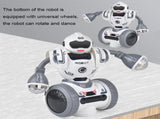 Smart Sound & Light Mechanical Robot Toy - Gray PRL-5023423060DBT