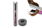 2-in-1 Rechargeable Cordless Flat Iron Hair Straightener Hair Curler V1263-JX-6543
