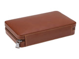 Cigar Humidor Case Brown Portable Cedarwood Lining Humidifier Cigar Box With Storage Bag for V1294-YM3117220230211-0421