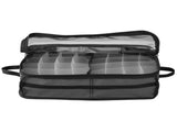 Christmas Ornament Storage Box Under Bed 64 Cell partition 600D Oxford PVC transparent window Black V1294-YM0710-210702XA10-1