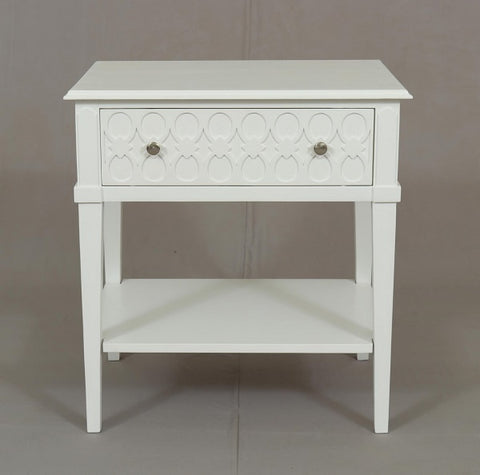 Kioloa Bedside Table w 1 Drawer 70cm V637-48178