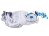 Bait Net American Style Aluminum Ring Monofilament Manual Lightweight Throw Cast Net for Sea Pool V1294-YM0523-3111210383111