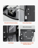 Jeep Tube, 4-Door, Hunting Style Jeep Tubular Door with Heavy-Duty Hinges & OE Latch, Jeep V952-JPCGM4M1824JW26JAV0