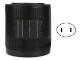 Desktop Electric Heater 1200W 70&deg Rotation Intelligent Warmer PTC Ceramic Heating PortableUS Plug V1294-YM0901-3113200166111