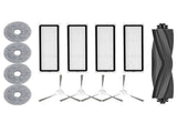 Robotic Vacuum Cleaner Parts Kit For L10 & L10S Pro - Main Brush 4 Side Brushes 4 Filters & 4 Mop V1189-LWWAL-20260327-04563