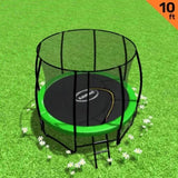 Kahuna 10 ft Trampoline - Green TRA-KAH-10-GN