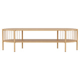 Artiss TV Unit Entertainment Unit Storage Shelf 148cm Pine FUR-Z-TV144-WD