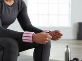 2-Piece Ankle & Wrist Weights 2kg Pair Adjustable Workout Bangles V63-952781