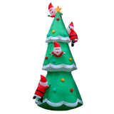 Jingle Jollys Christmas Inflatable Santa Tree 5M Illuminated Decorations XMAS-INF-CHRI-TREE-5M