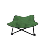 Bright Green Elevated Comfort Pet Bed - Portable & Foldable Dog Cat Cot - Durable 600D Oxford V888-ELOSUNG27554