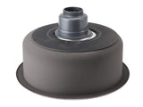 Kitchen Sink 304 Stainless Steel Brushed Single Bowl Rust Proof Round Sink for Home Bar 36cm V1294-YM0901-3118240116411